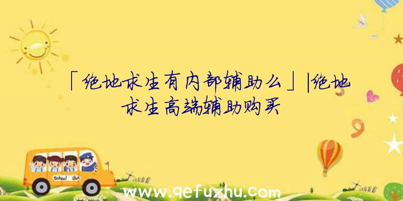 「绝地求生有内部辅助么」|绝地求生高端辅助购买